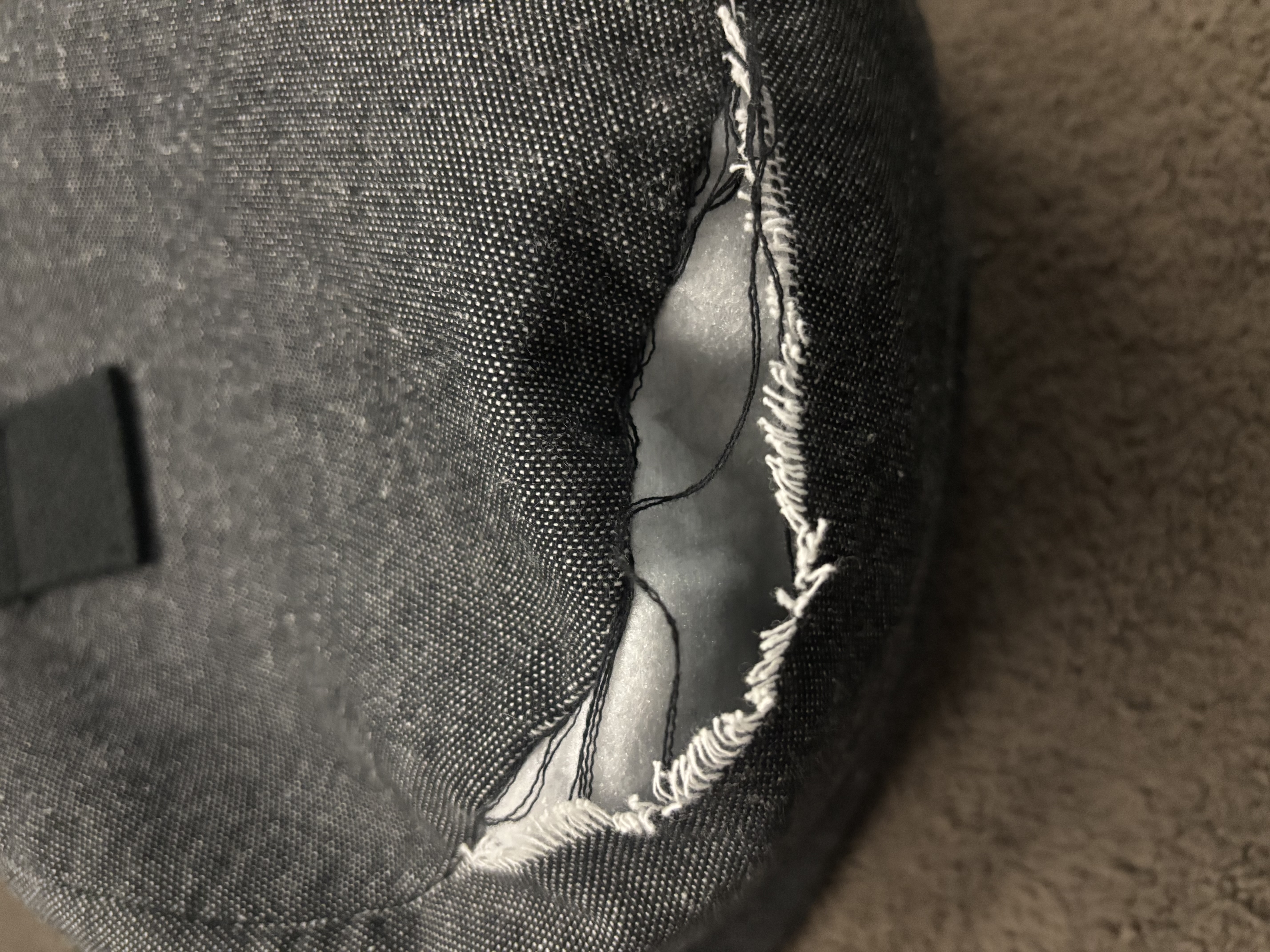 Prototype 2 – failed end seam